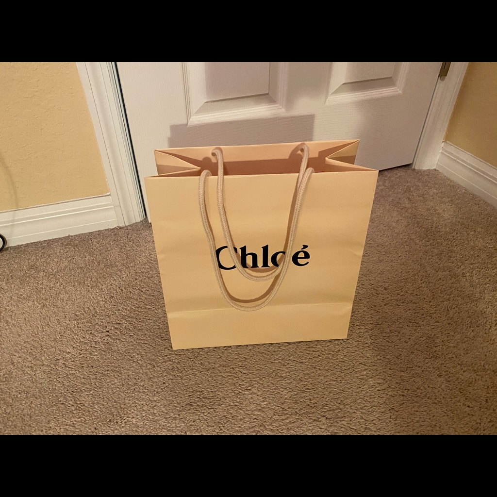 Authentic Chloe Empty Paper Bag 11x12